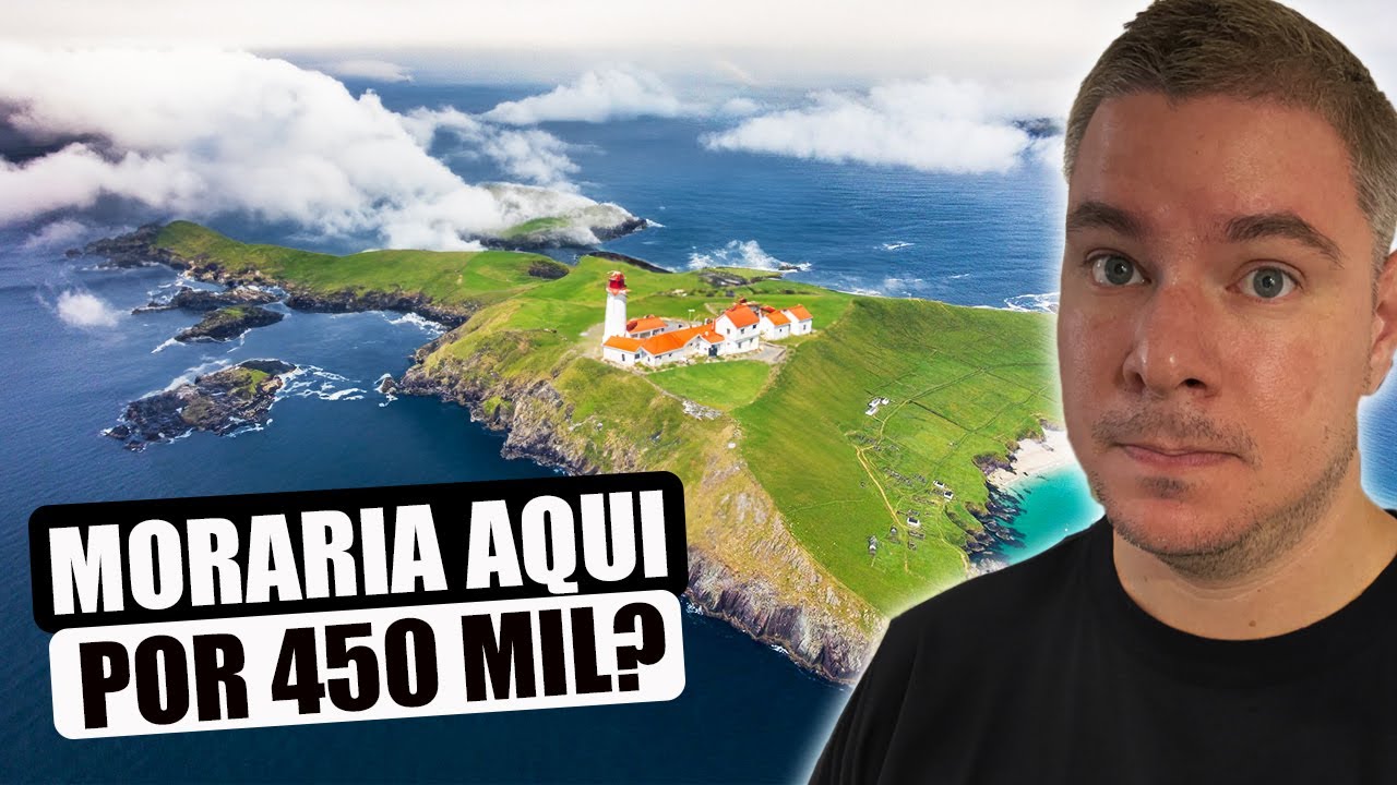 Irlanda quer pagar R$ 450.000,00 para quem se mudar pras ilhas na costa 🏝️