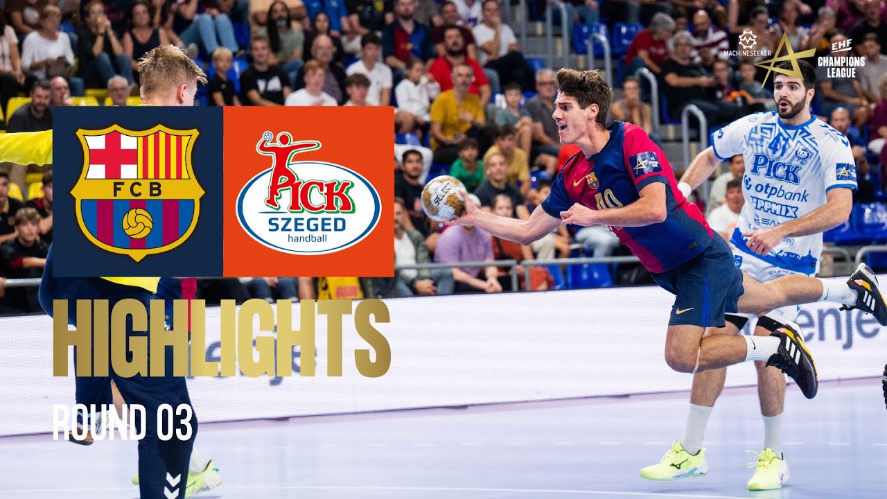 Barça 🆚 OTP Bank - PICK Szeged | Round 2 | Machineseeker EHF Champions League 2024/25