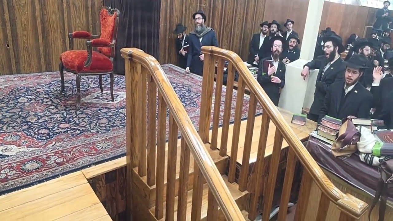 תפילת מנחה עם הרבי מלך המשיח שליט