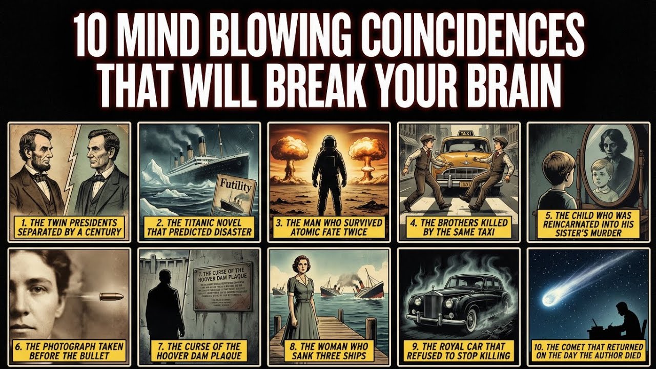 10 Mind-Blowing Coincidences That Will Break Your Brain