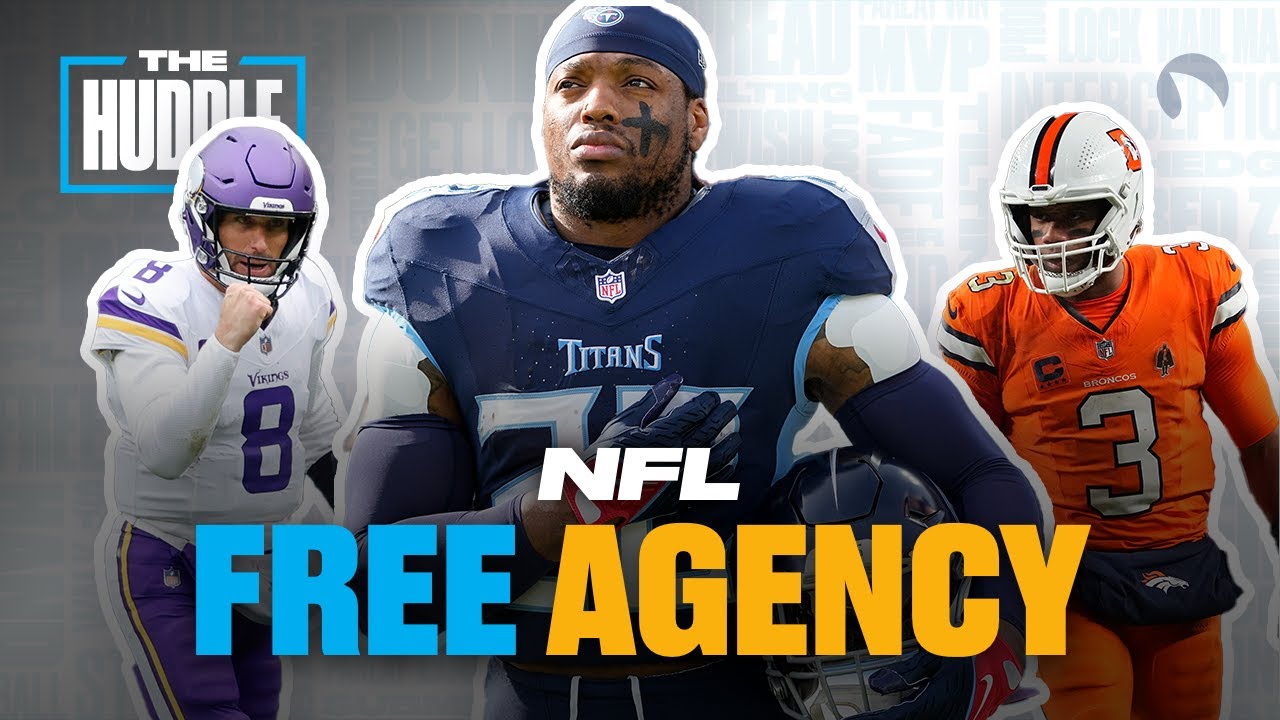 NFL Free Agency MADNESS, Jake Paul vs Mike Tyson Betting Preview & More! | The Huddle