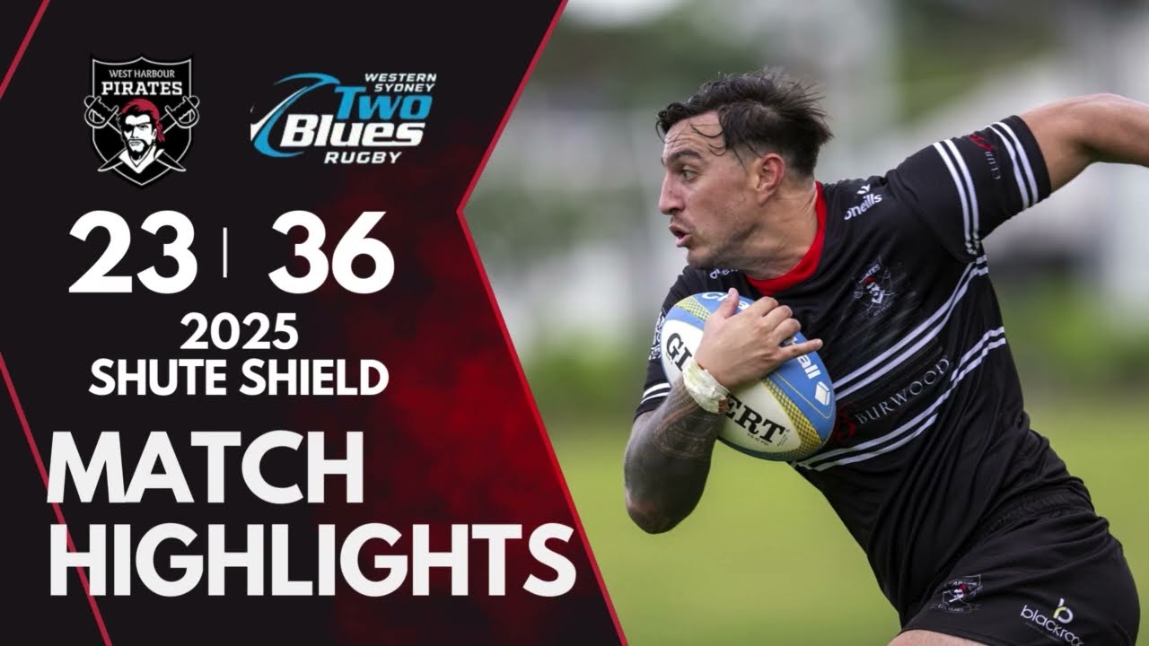 West Harbour Team Highlights vs Two Blues Round 4 Shute Shield 2025