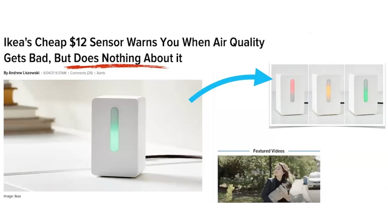 IKEA Air Quality Sensor on the Helium Network - Helium Hacks Happy Hour