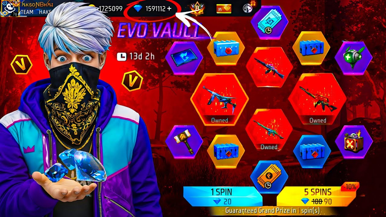 Upgrading Evo Gun Skins Max With 1,50,000 Diamonds 😱 Garena free fire 