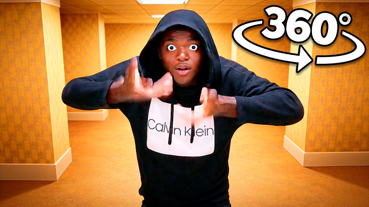 61 Meme 360&deg; in Backrooms! - VR 4K