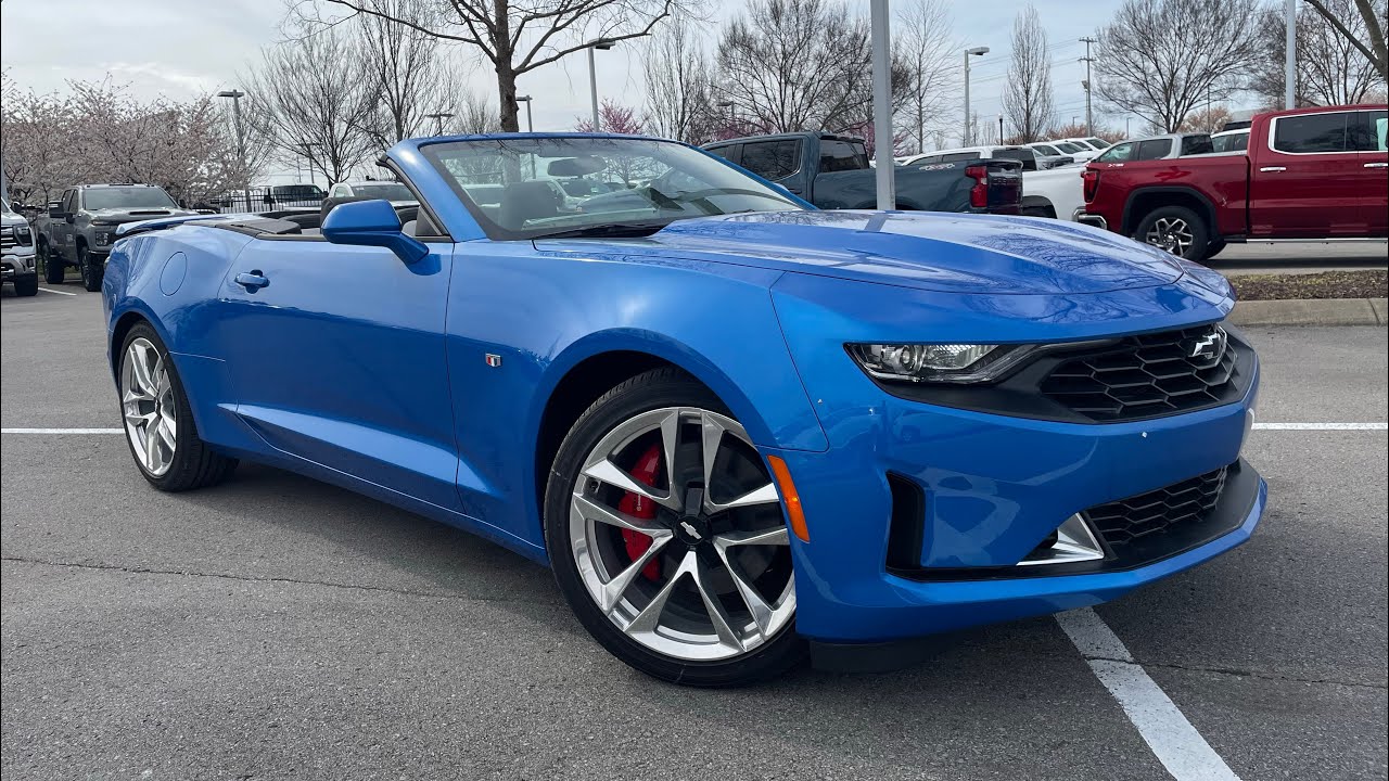 2024 Chevrolet Camaro Convertible 2LT RS POV Test Drive & Review