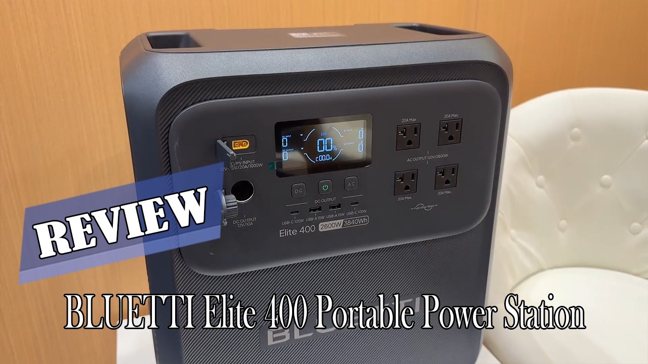 BLUETTI Elite 400 Portable Power Station Review | Is It Worth It?