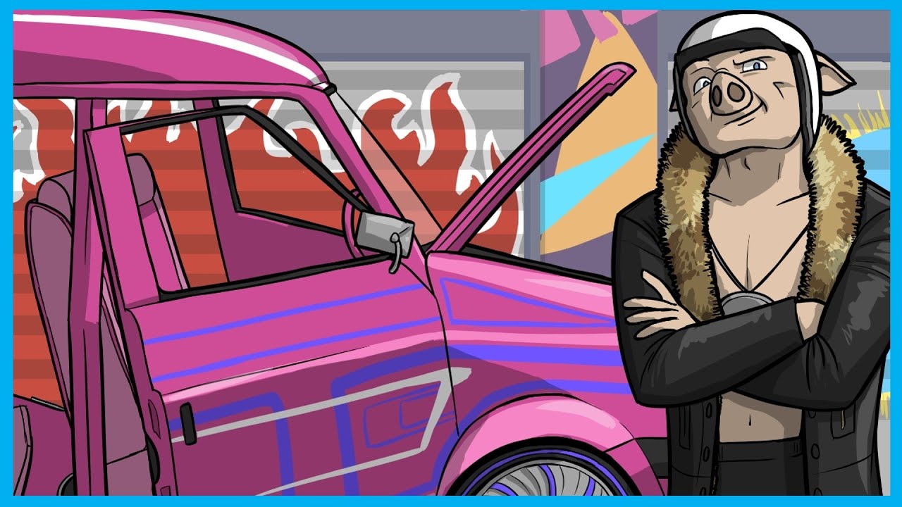 GTA 5 Online Funny Moments Lowrider Update! - Machete Fights, Pimp Van, and Hydraulics Fun!