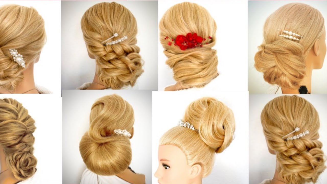 Wedding and Bridal Hairstyles Tutorial | updo | Easy and quick #hairstyles | MeliHairStyle