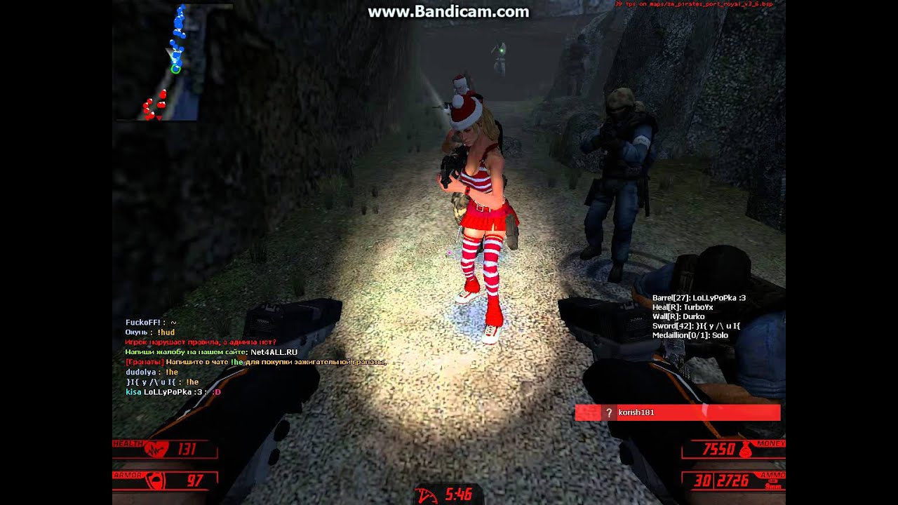 Counter-Strike: Source - ze_pirates_port_royal_v3_6 Win Net4all [LVL - 5]