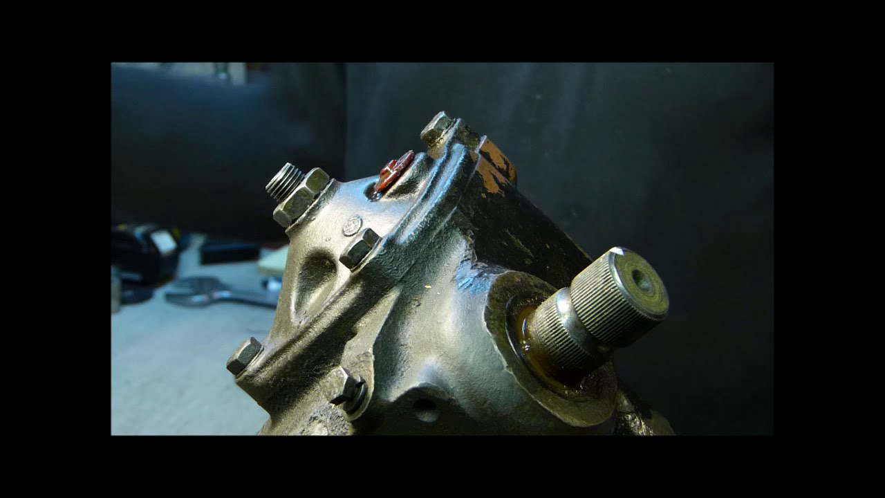 ZF Gemmer Lenkung aus Unimog 421 prüfen und zerlegen