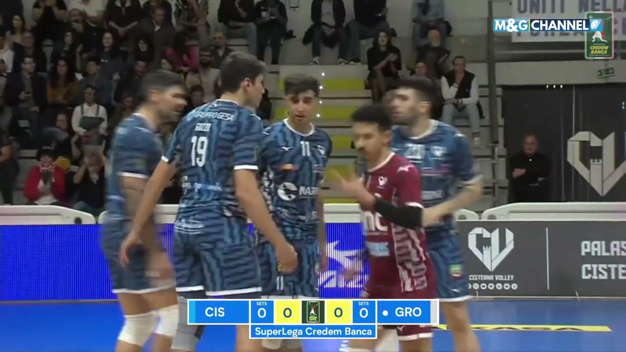 3a Giornata: Cisterna Volley - Yuasa Battery Grottazzolina 3-2. Highlights