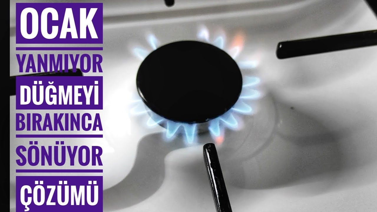 Ocak Yanıyor Düğmeyi Bırakınca Sönüyor Arızasının Çözümü