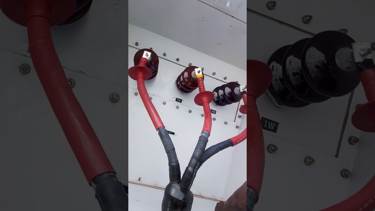 H t cable Megger value testing