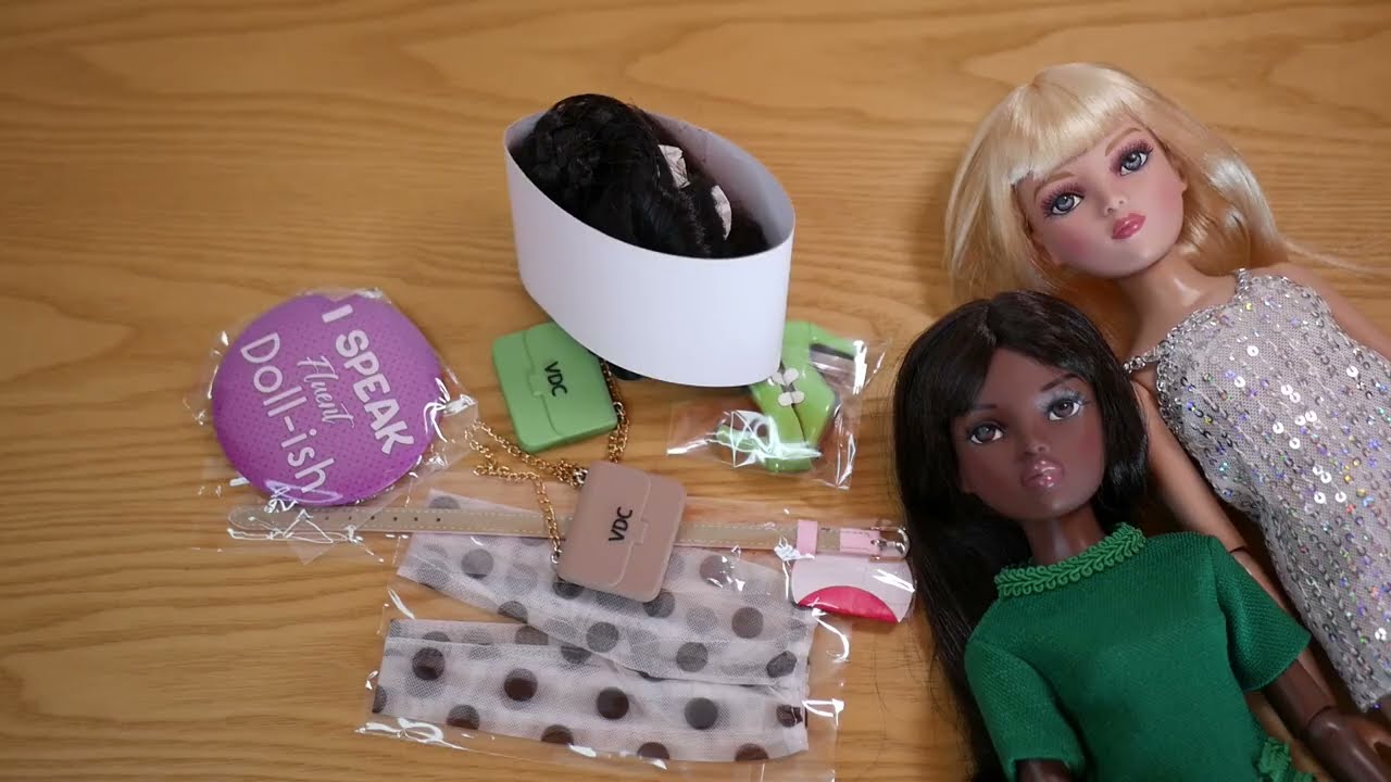 ELLOWYNE WILDE & NEEMA Pop Star Wig and accessories redress VDC/Robert Tonner *ADULT DOLL COLLECTOR*