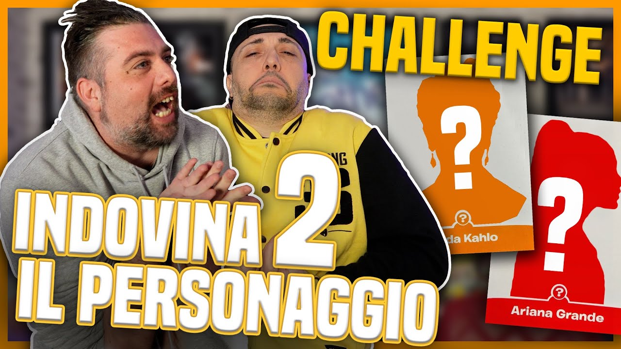 INDOVINA IL PERSONAGGIO FAMOSO (La rivincita) - Challenge 😂