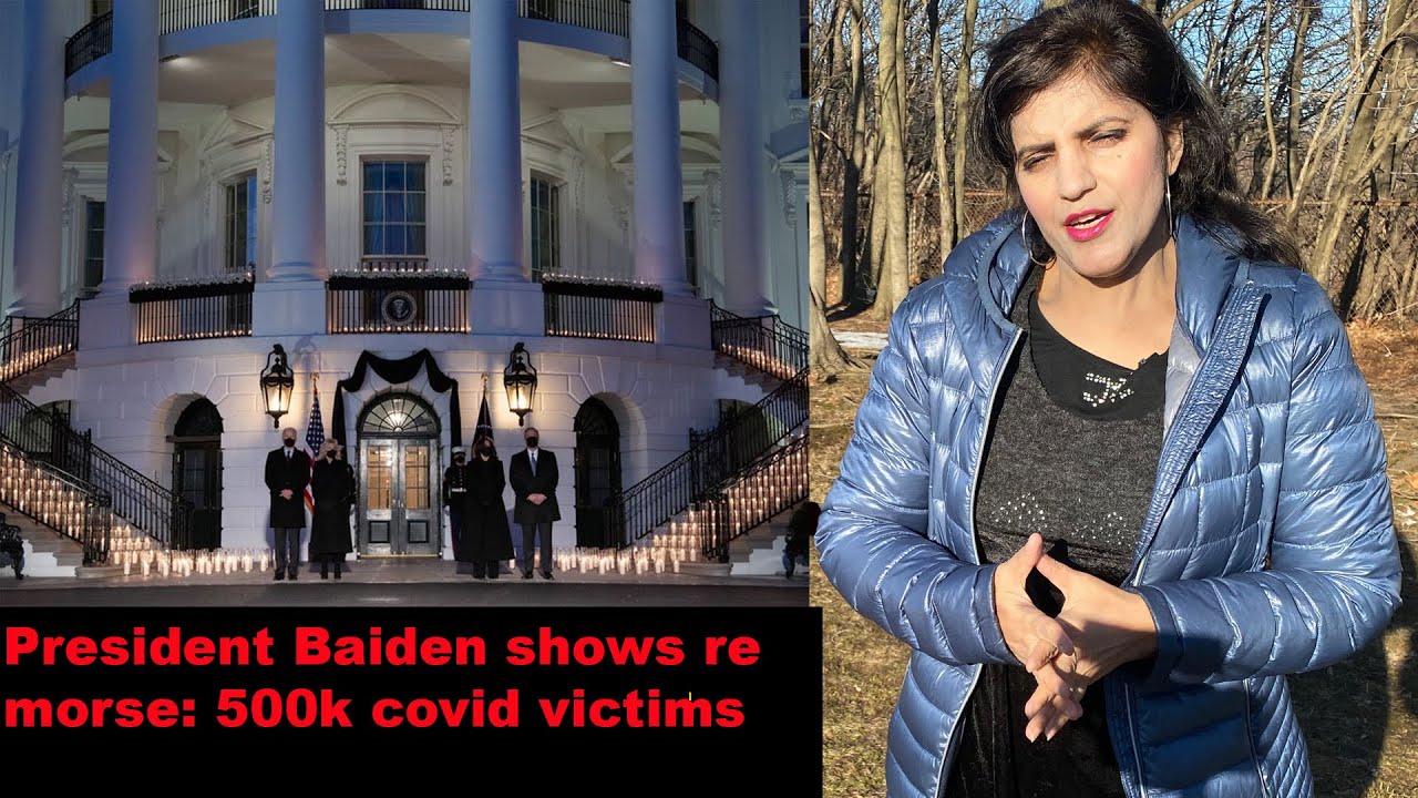 President Biden Delivers Emotional Remembrance Of 500,000 COVID 19 Victims