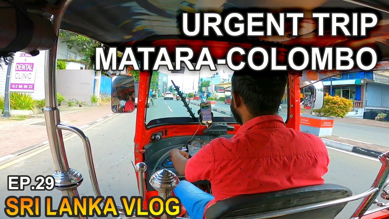 Sri Lanka: Bus Ride: Matara-Colombo - FAMILY LIFE TRAVEL VLOG