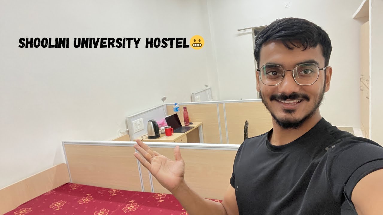Shoolini University Hostel Tour| 3seater Room Review