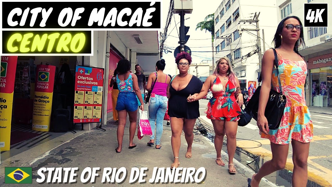 🇧🇷 | Downtown Macaé - Centro Walk | Rio de Janeiro, Brazil | ⁴ᴷ⁶⁰