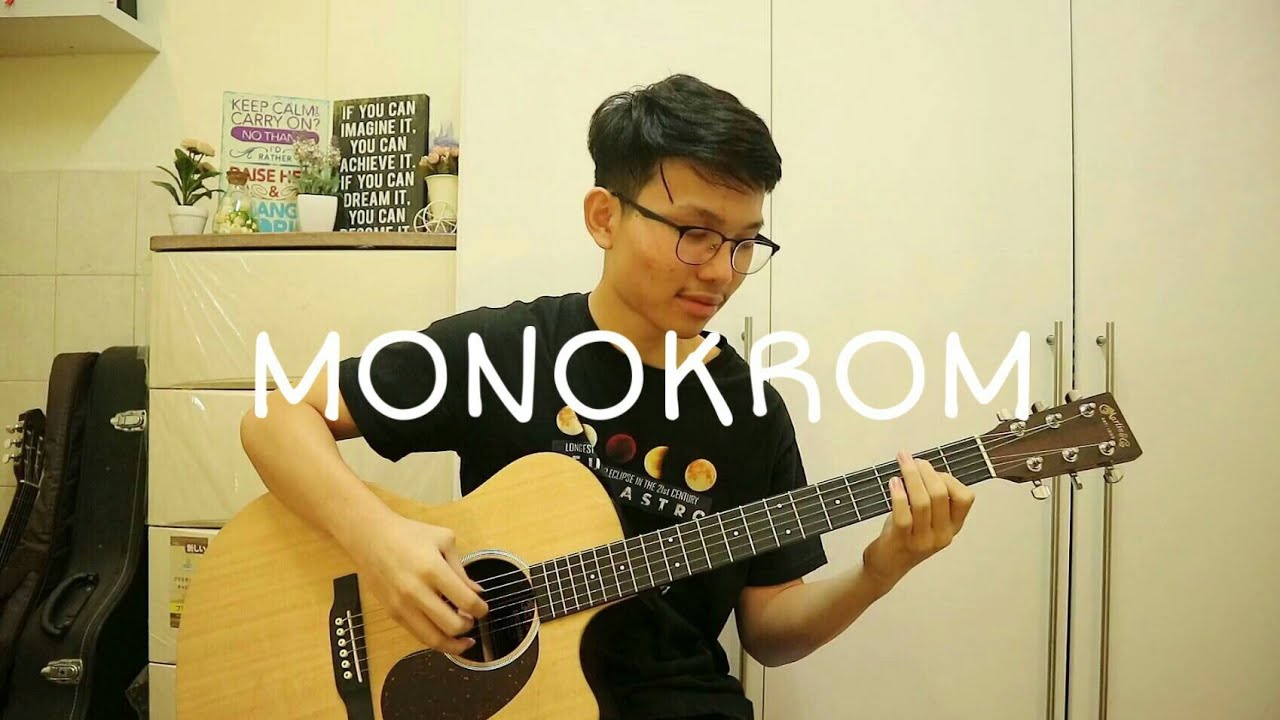 Monokrom  -Tulus (Fingerstyle guitar cover)