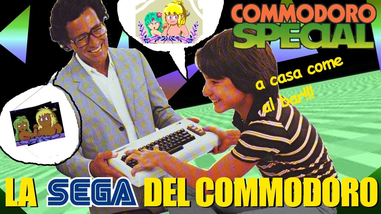 COMMODORO 64 SPECIALE CONVERSIONI DA GIOCHI DA BAR part III - LA SEGA DEL COMMODORO