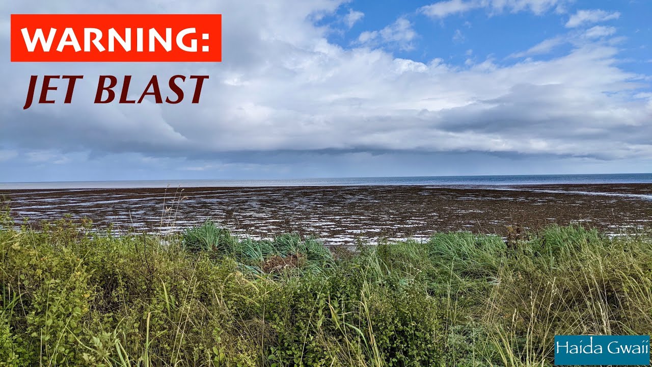 Touring the sandspit...in Sandspit, Moresby Island, Haida Gwaii! Be Ware of Jet Blast!! [Episode 49]
