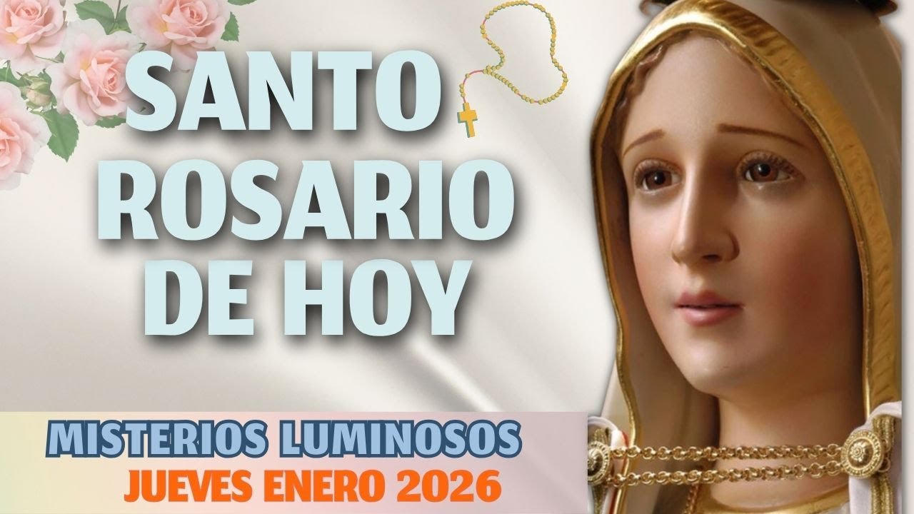 SANTO ROSARIO CORTO de Hoy Jueves 29 de Enero 2026🌟 Misterios Gozosos🌟 Rosario corto de hoy🙏🏼💕