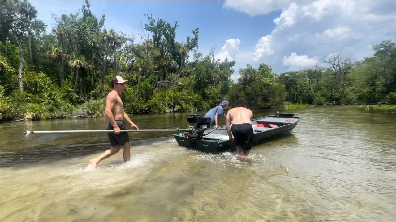 Exploring Juniper Creek w/ Swamp Runner Longtail