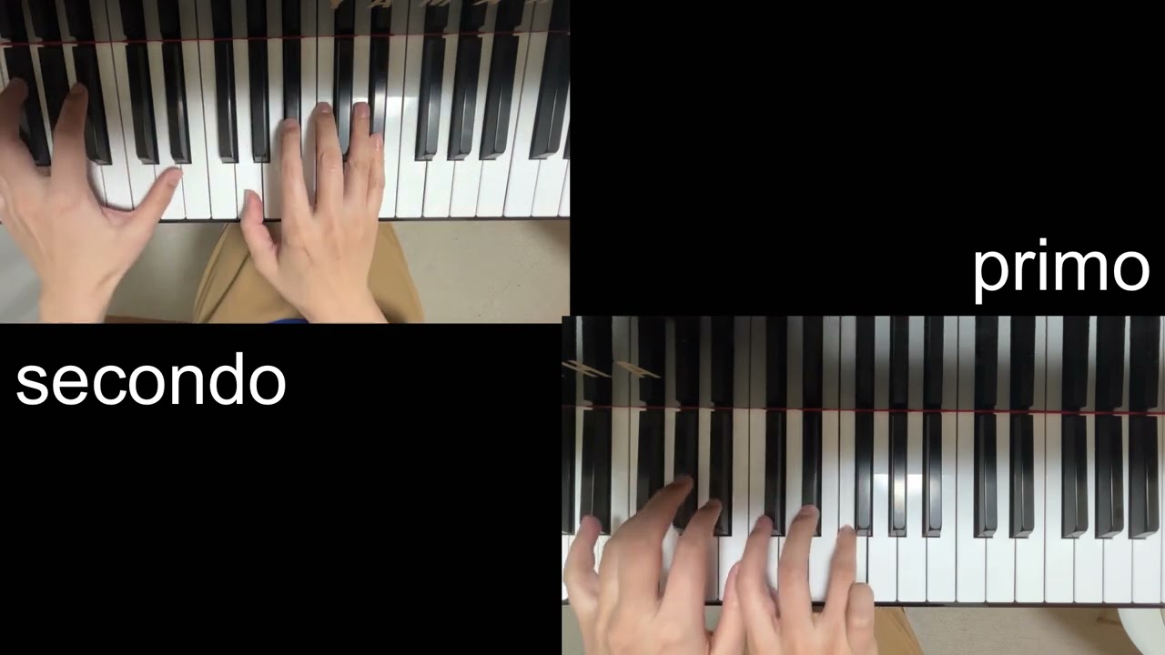 夢中 -Piano ver.- ピアノ連弾（楽譜あり）