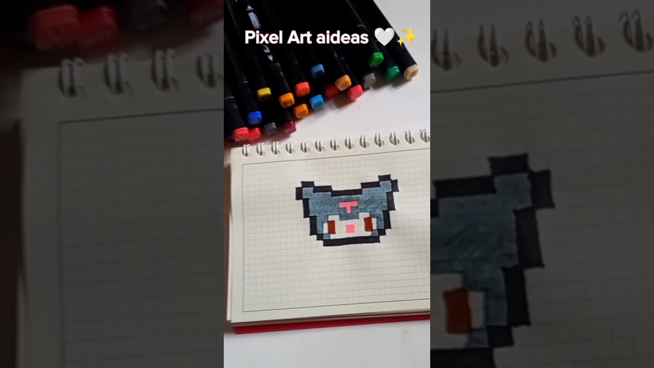 #shorts #art #pixelart #cute #comedy Pixel art aideas 💗✨