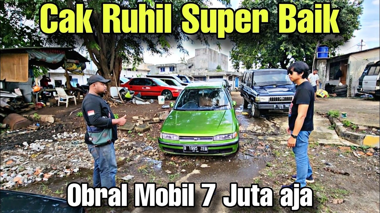 Cak Ruhil Super Baik Nih, Obral Mobil Bekas Cuma 7 Juta aja di Lapak Mobil Tua Cawang