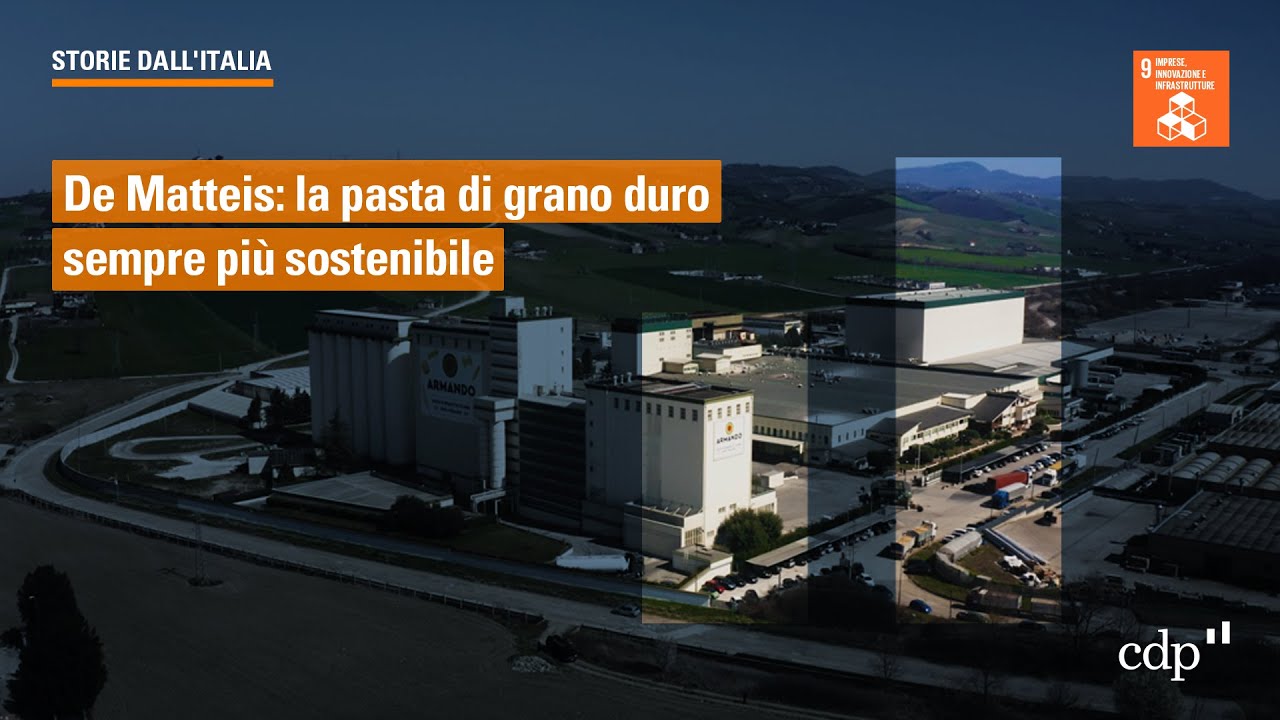 #storiedallitalia: De Matteis: la pasta di grano sempre più sostenibile