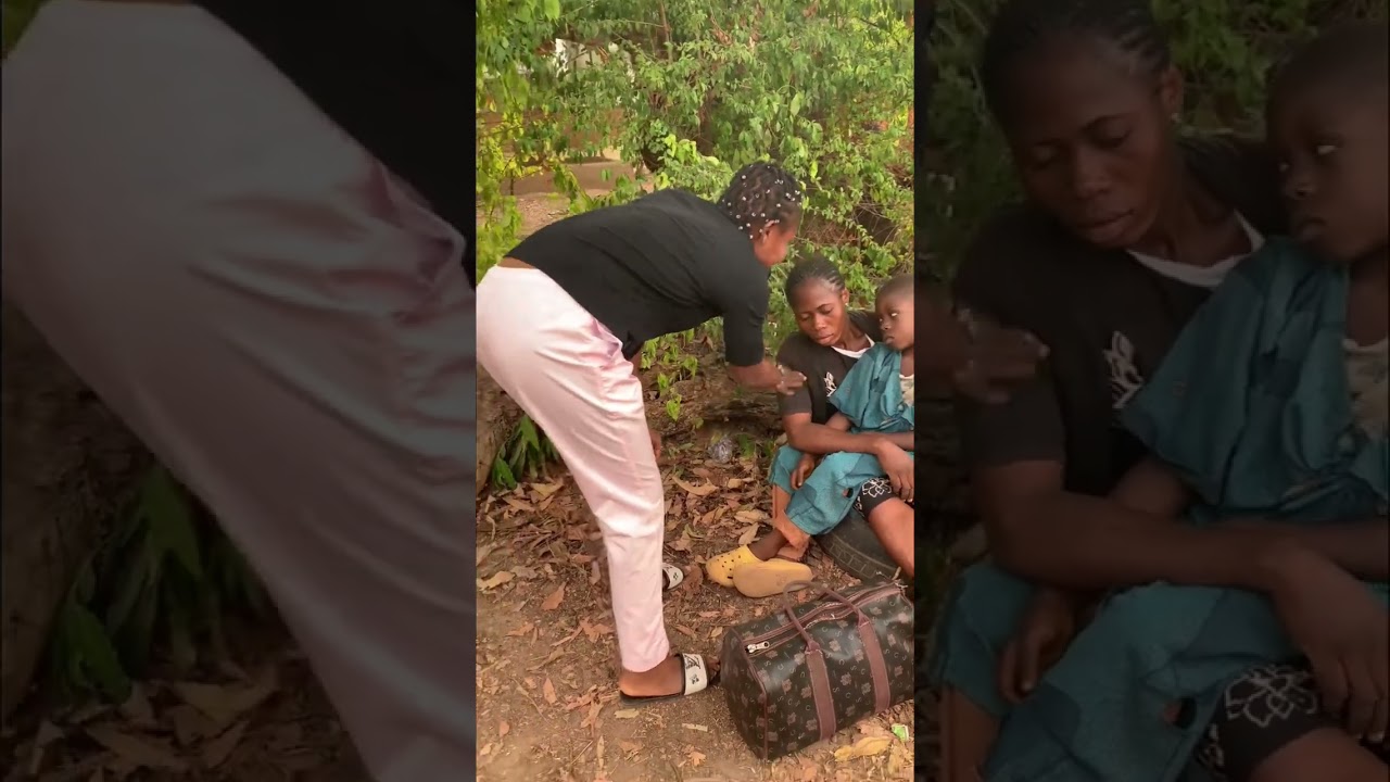 The little boy was blessed 