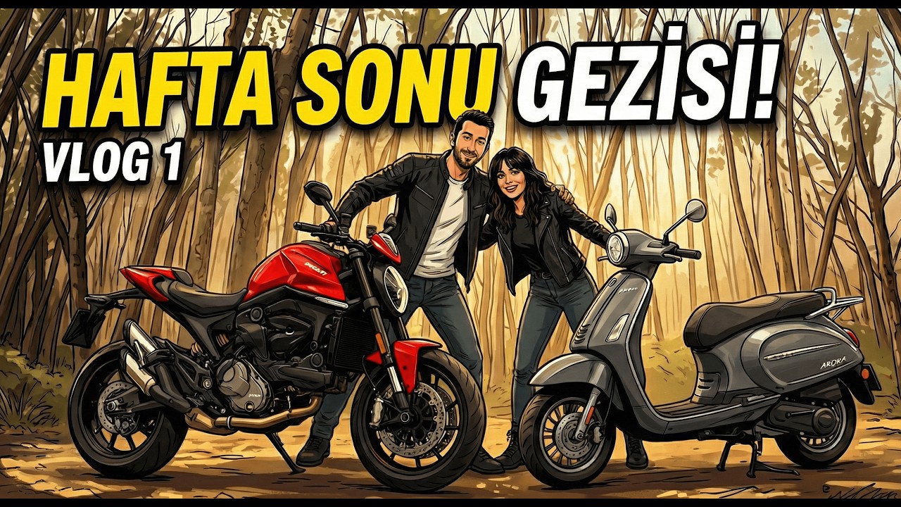 937cc vs 50cc: Belgrad Yollarında Neler Yaşadık? | Hafta Sonu Gezisi