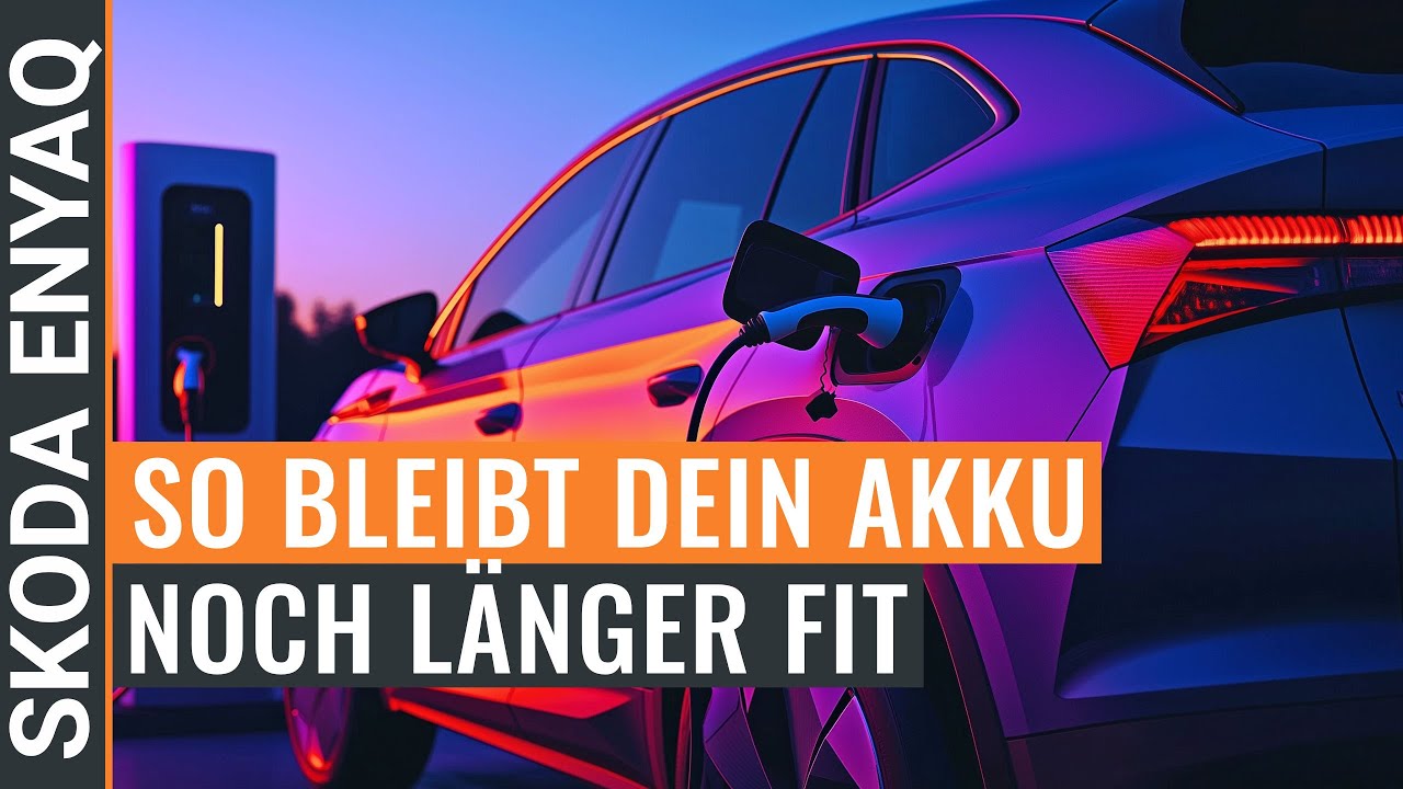 Langlebige Batterie im Skoda ENYAQ: Die besten Ladetipps inkl. der Antwort ob Schnell-laden schadet