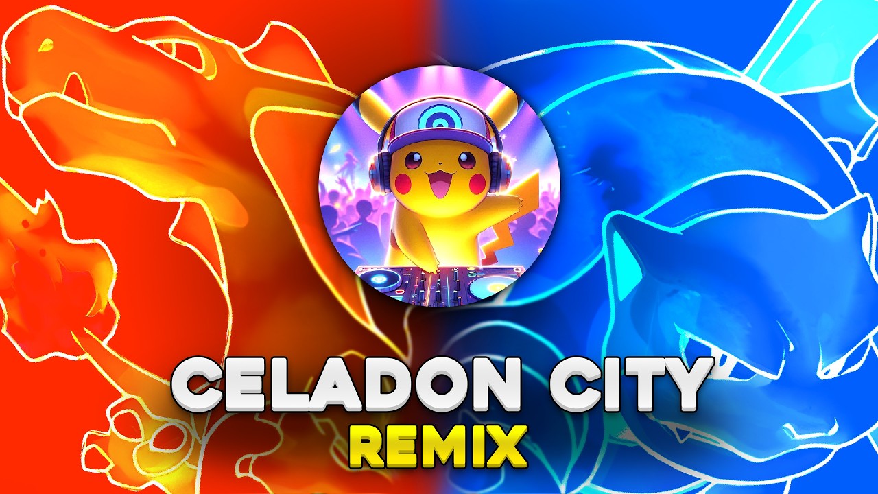 DJ Pikachu Set - Celadon City Theme Remix (Pokemon Red & Blue OST)