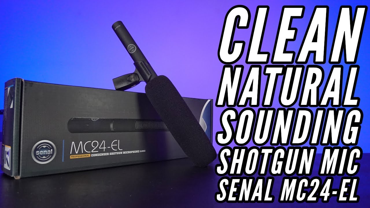 Sound Like The Real You Senal MC24 EL Condenser Shotgun Microphone Natural Sound TodayIFeelLike