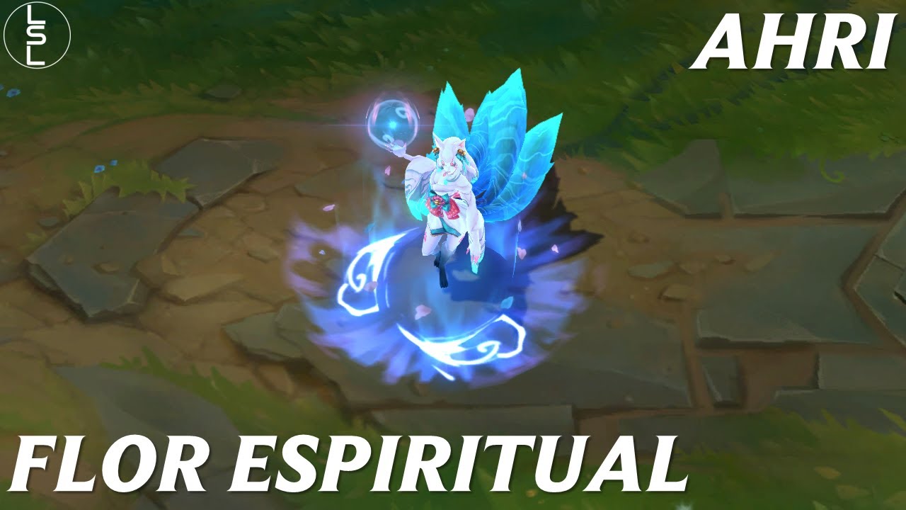 Ahri Flor Espiritual - Previsualizaci&oacute;n | League of Legends