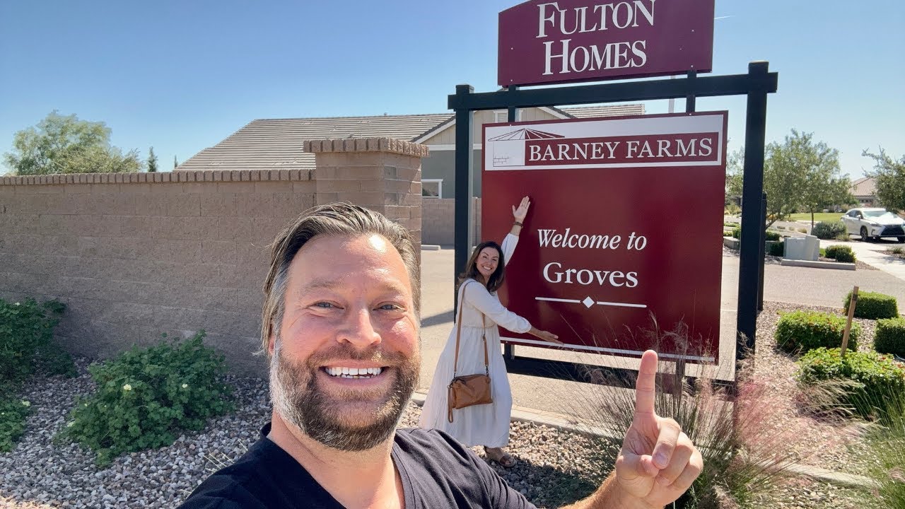 Inside Queen Creek AZ Hottest New Community! Tour 4 Stunning Fulton Homes in Groves at Barney Farms