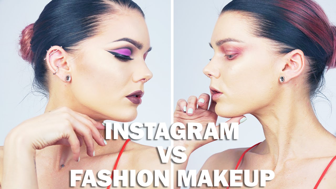 Instagram VS Fashion Makeup | Linda Hallberg Tutorial