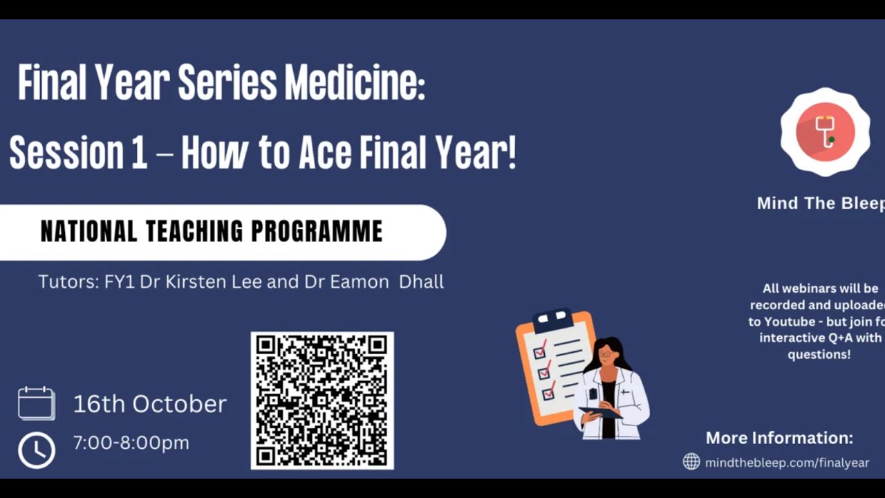 Final year series - How to Ace Final Year - application tips!