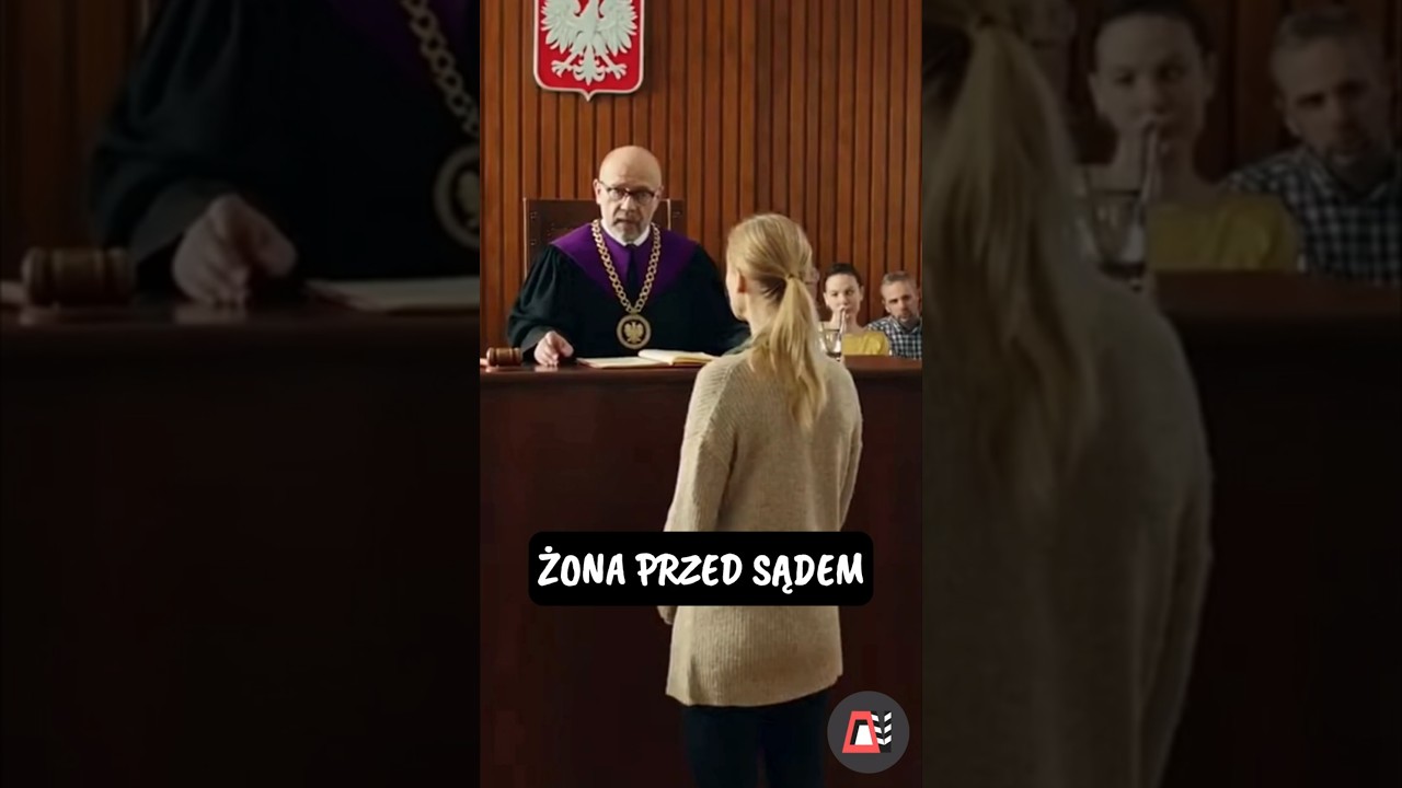 Żona w sądzie  