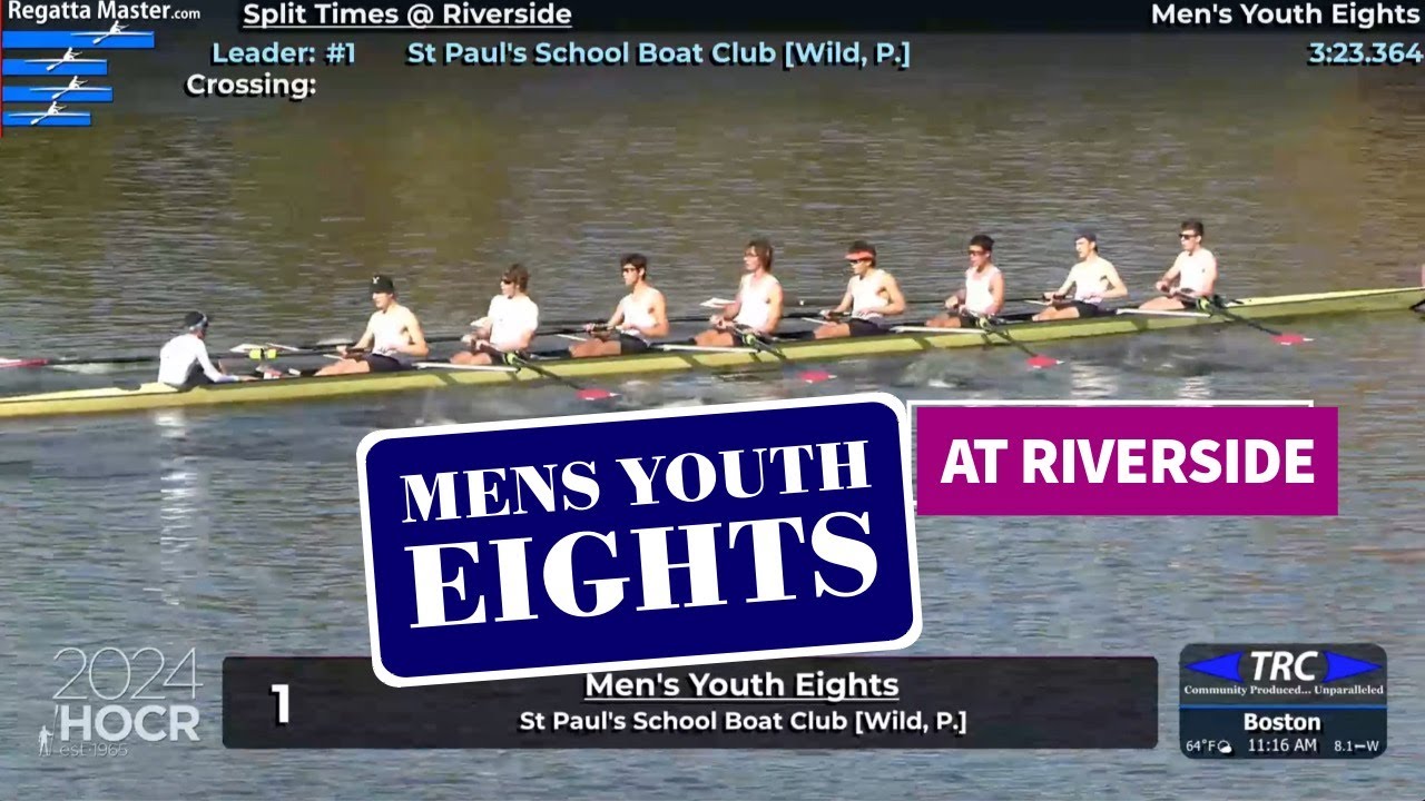 HOCR 2024 | #55 Мужские юношеские восьмерки - M YOUTH 8+ в Риверсайде