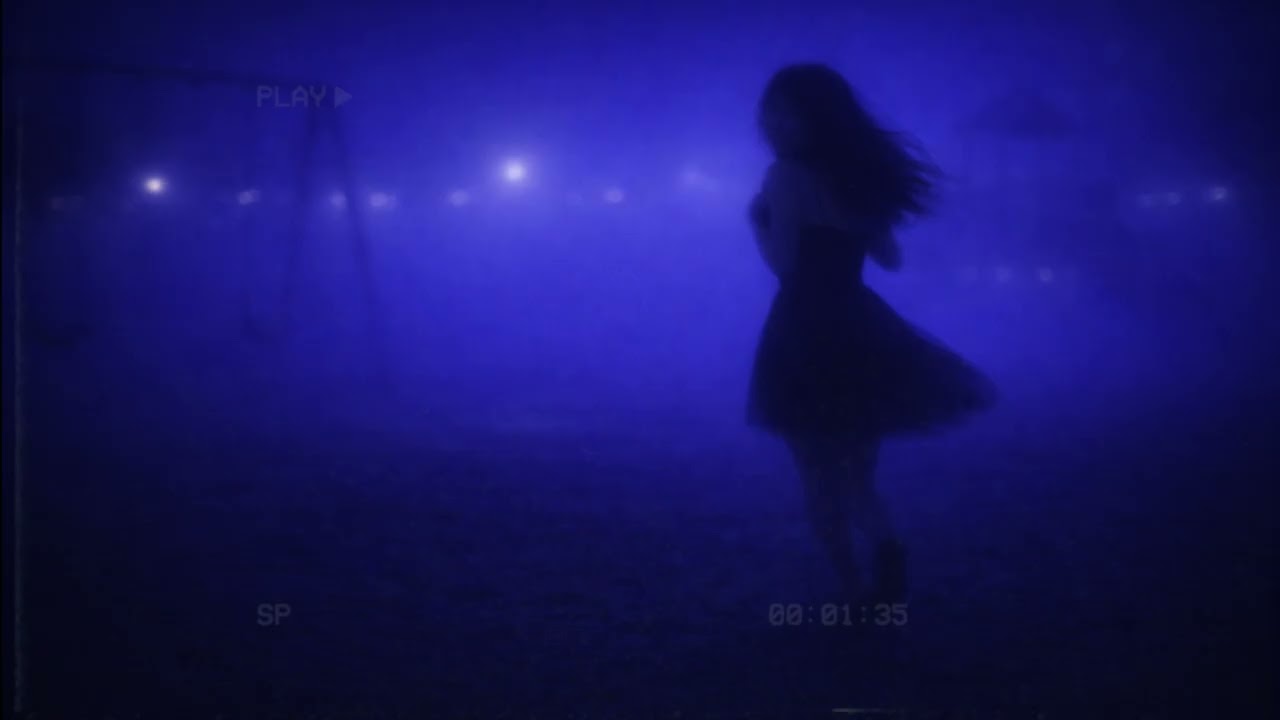 running through the blue