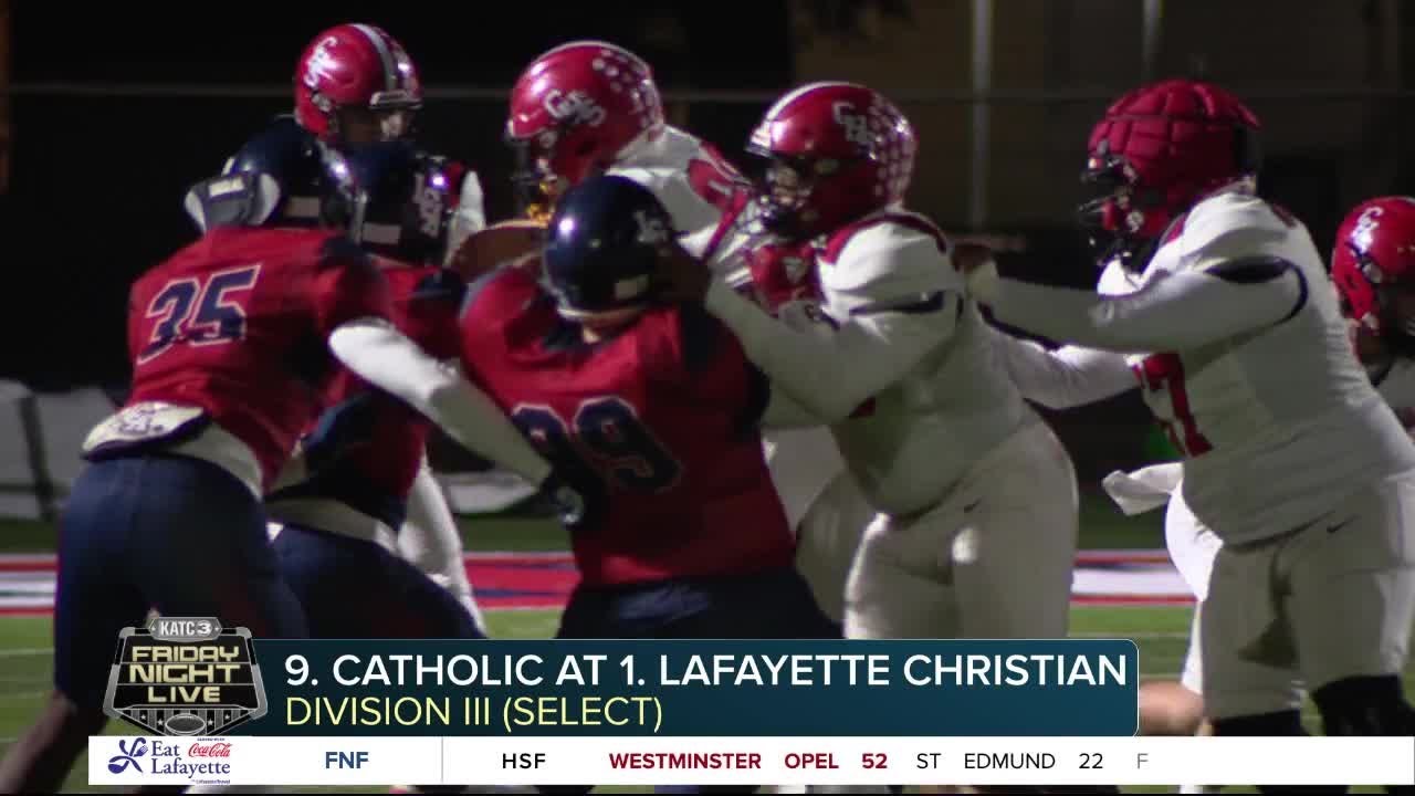 CATHOLIC VS LAFAYETTE CHRISTIANFNF KATC 11-28-25