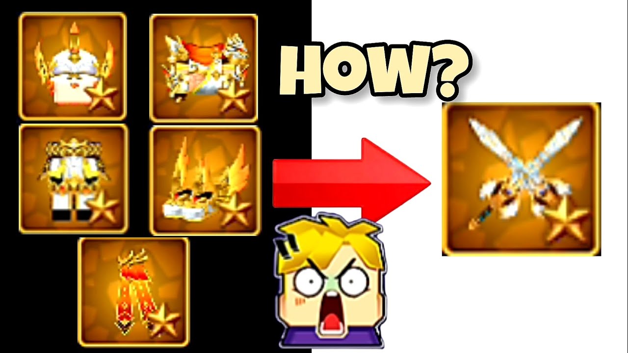 How to Get Valkyrie's Fallen Dual Blade for Hermes Armor (5/5) | skyblock | blockman go
