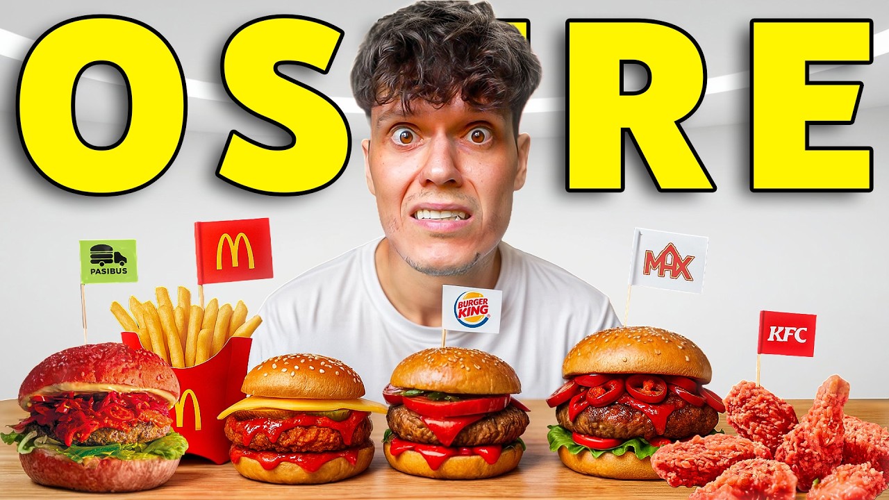 Zam&oacute;wiłem NAJOSTRZEJSZE ZESTAWY z Fast Food&oacute;w