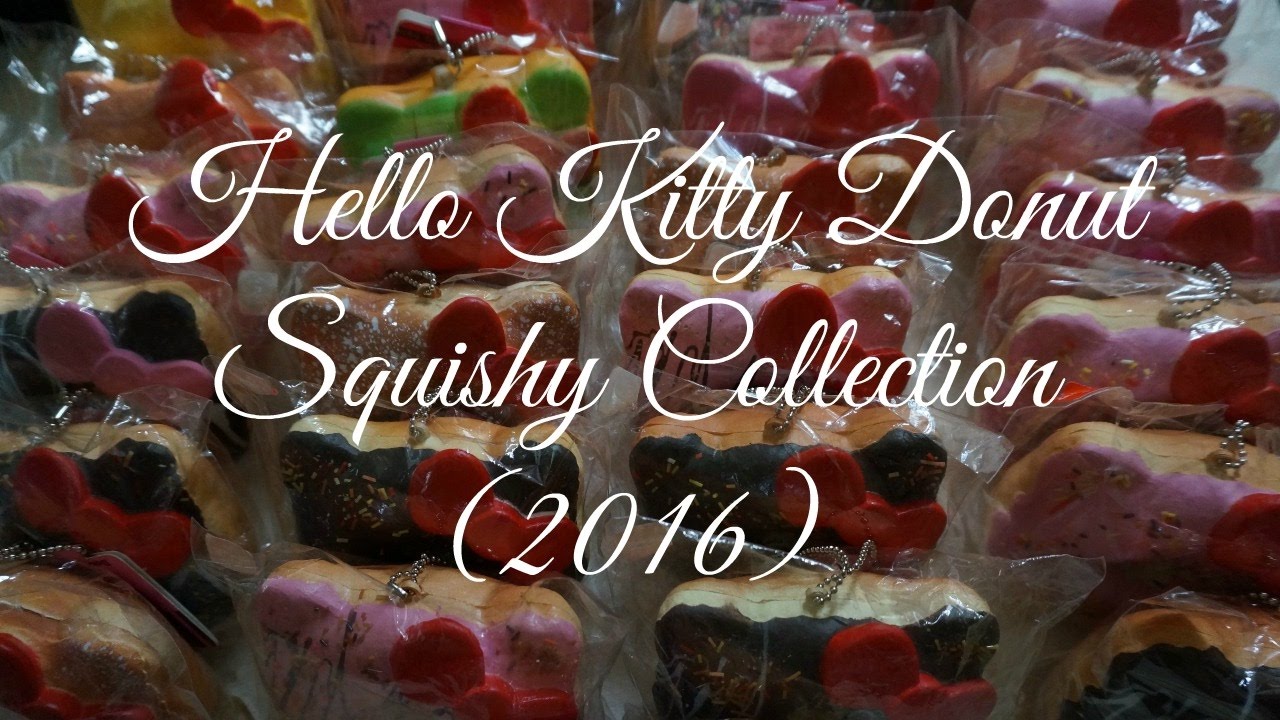 HELLO KITTY DONUT SQUISHY COLLECTION 2016 || Jezrynne Eng