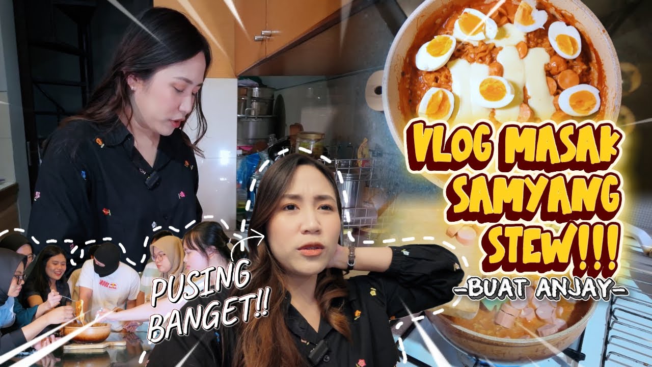 BUATIN SATU ANJAY TEAM SAMYANG STEW!!! GA EKSPEK SEMUANYA SUKA!!!